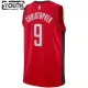 Camiseta Houston Rockets Josh Christopher 9 Icon Edition Rojo Swingman para Niño