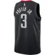 Camiseta Houston Rockets Kevin Porter JR 3 Statement Edition Negro Swingman para Hombre