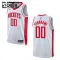 Camiseta Houston Rockets Personalizada Association Edition Blanco Swingman para Niño