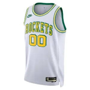 Camiseta Houston Rockets Personalizada Classic Edition 2022-23 Blanco Swingman para Hombre