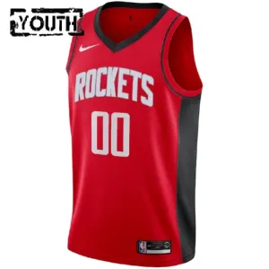 Camiseta Houston Rockets Personalizada Icon Edition Rojo Swingman para Niño