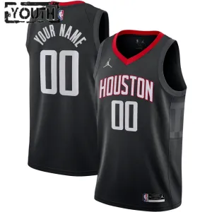 Camiseta Houston Rockets Personalizada Statement Edition Swingman para Niño