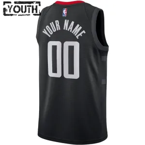 Camiseta Houston Rockets Personalizada Statement Edition Swingman para Niño