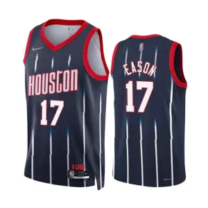 Camiseta Houston Rockets Tari Eason 17 City Edition 2022-23 Swingman para Hombre