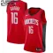 Camiseta Houston Rockets Usman Garuba 16 Icon Edition Rojo Swingman para Niño