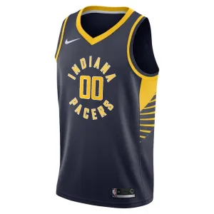 Camiseta Indiana Pacers Bennedict Mathurin 00 Icon Edition Swingman para Hombre