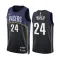 Camiseta Indiana Pacers Buddy Hield 24 Black City Edition 2022-23 Swingman para Hombre