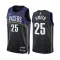 Camiseta Indiana Pacers Jalen Smith 25 Black City Edition 2022-23 Swingman para Hombre