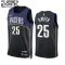 Camiseta Indiana Pacers Jalen Smith 25 Black City Edition 2022-23 Swingman para Niño