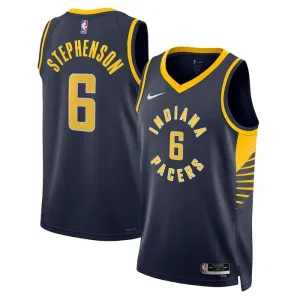 Camiseta Indiana Pacers Lance Stephenson 6 Icon Edition Swingman para Hombre