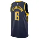 Camiseta Indiana Pacers Lance Stephenson 6 Icon Edition Swingman para Hombre
