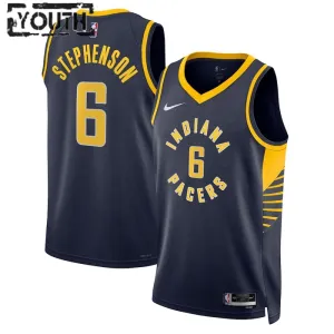 Camiseta Indiana Pacers Lance Stephenson 6 Icon Edition Swingman para Niño