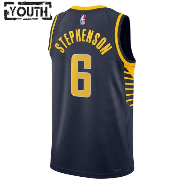 Camiseta Indiana Pacers Lance Stephenson 6 Icon Edition Swingman para Niño