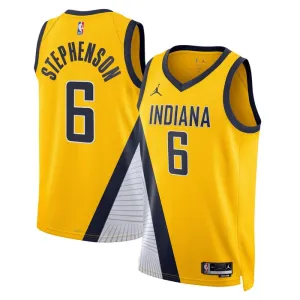 Camiseta Indiana Pacers Lance Stephenson 6 Statement Edition Swingman para Hombre