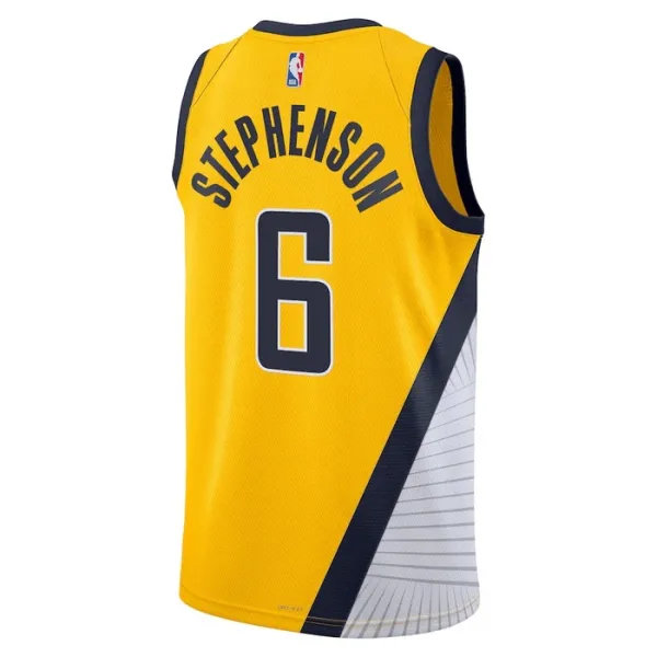 Camiseta Indiana Pacers Lance Stephenson 6 Statement Edition Swingman para Hombre