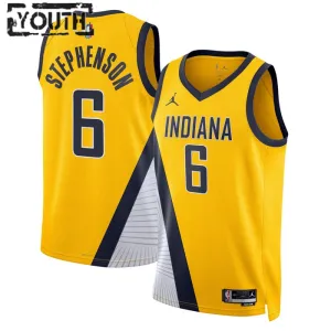 Camiseta Indiana Pacers Lance Stephenson 6 Statement Edition Swingman para Niño