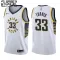 Camiseta Indiana Pacers Myles Turner 33 Association Edition Blanco Swingman para Niño