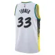 Camiseta Indiana Pacers Myles Turner City Edition 2024-25 Blanco Swingman para Hombre