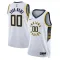 Camiseta Indiana Pacers Personalizada Association Edition Blanco Swingman para Hombre
