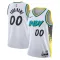 Camiseta Indiana Pacers Personalizada City Edition 2024-25 Blanco Swingman para Hombre