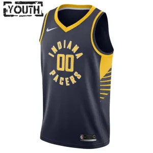Camiseta Indiana Pacers Personalizada Icon Edition Swingman para Niño