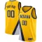 Camiseta Indiana Pacers Personalizada Statement Edition Amarillo Swingman para Hombre