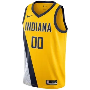Camiseta Indiana Pacers Personalizada Statement Edition Amarillo Swingman para Hombre