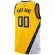 Camiseta Indiana Pacers Personalizada Statement Edition Amarillo Swingman para Hombre