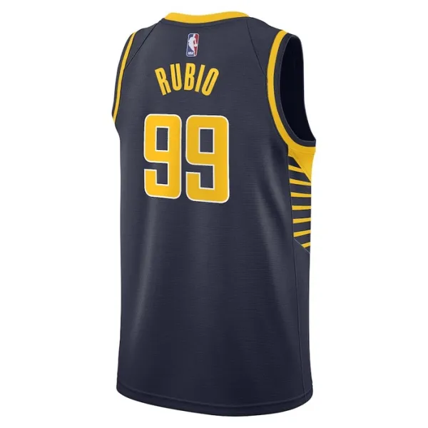 Camiseta Indiana Pacers ricky rubio 99 Icon Edition Swingman para Hombre