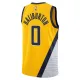Camiseta Indiana Pacers Tyrese Haliburton 0 Statement Edition Swingman para Hombre
