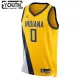 Camiseta Indiana Pacers Tyrese Haliburton 0 Statement Edition Swingman para Niño