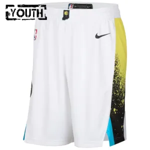Pantalones Indiana Pacers City Edition 2024-25 Swingman para Niño