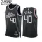Camiseta LA Clippers Ivica Zubac 40 City Edition 2022-23 Negro Swingman para Niño
