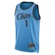 Camiseta LA Clippers James Harden City Edition 2024-25 Azul Swingman para Hombre