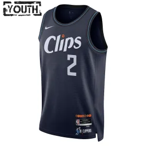 Camiseta LA Clippers Kawhi Leonard City Edition 2023-24 Swingman para Niño