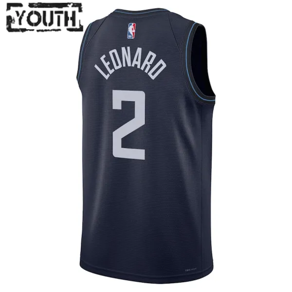 Camiseta LA Clippers Kawhi Leonard City Edition 2023-24 Swingman para Niño