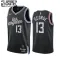 Camiseta LA Clippers Paul George 13 City Edition 2022-23 Negro Swingman para Niño