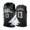 Camiseta LA Clippers Paul George 13 Statement Edition Negro Swingman para Hombre