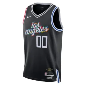 Camiseta LA Clippers Personalizada City Edition 2022-23 Negro Swingman para Hombre