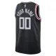 Camiseta LA Clippers Personalizada City Edition 2022-23 Negro Swingman para Hombre