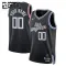 Camiseta LA Clippers Personalizada City Edition 2022-23 Negro Swingman para Niño