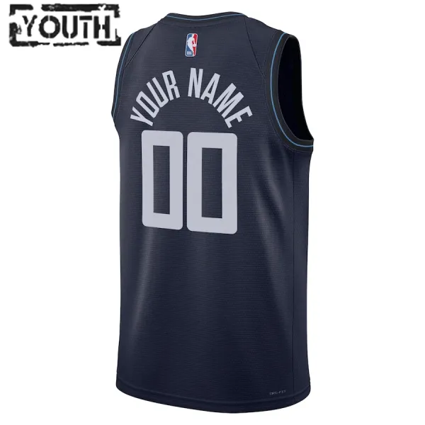 Camiseta LA Clippers Personalizada City Edition 2023-24 Swingman para Niño