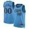 Camiseta LA Clippers Personalizada City Edition 2024-25 Azul Swingman para Hombre