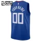 Camiseta LA Clippers Personalizada Icon Edition Azul Swingman para Niño