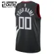 Camiseta LA Clippers Personalizada Statement Edition Negro Swingman para Niño