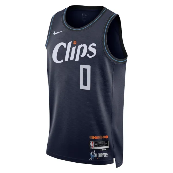 Camiseta LA Clippers Russell Westbrook City Edition 2023-24 Swingman para Hombre