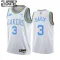 Camiseta Los Angeles Lakers Anthony Davis 3 Classic Edition 2022-23 Blanco Swingman para Niño