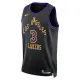 Camiseta Los Angeles Lakers Anthony Davis City Edition 2023-24 Negro Swingman para Hombre