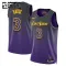 Camiseta Los Angeles Lakers Anthony Davis City Edition 2024-25 Púrpura Swingman para Niño