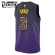 Camiseta Los Angeles Lakers Anthony Davis City Edition 2024-25 Púrpura Swingman para Niño